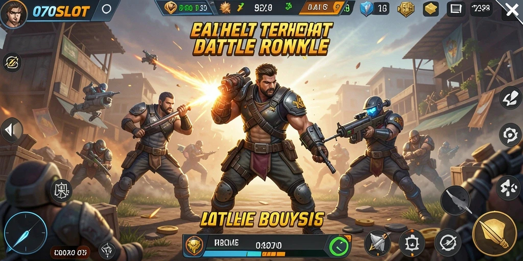 Tangkapan layar menunjukkan intensitas pertempuran dalam <strong>070SLOT</strong> yang menegangkan.