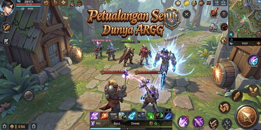 Tampilan seru dari gameplay 9939 dalam dunia ARPG yang menarik.