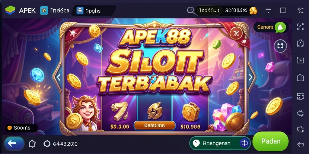 Tampilan gameplay seru di APEK88 dengan mesin slot variatif.