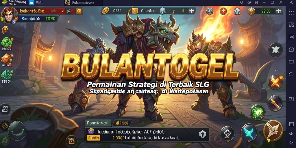 Screenshot gameplay menonjolkan strategi dan interaksi pemain.