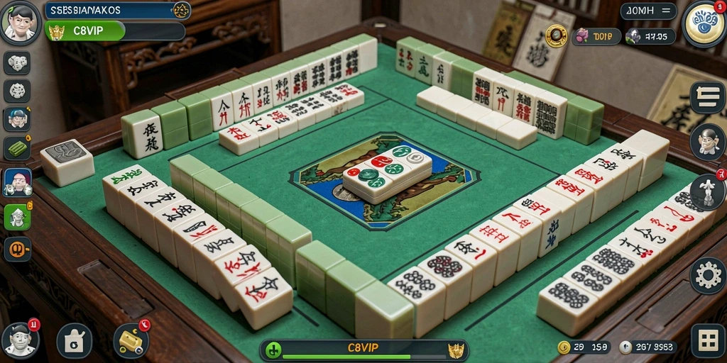 Gameplay seru dan menarik dari C8VIP dalam Mahjong.