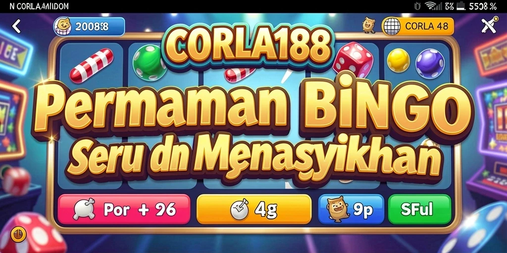 Tampilan gameplay Bingo yang seru dan interaktif di CORLA188.