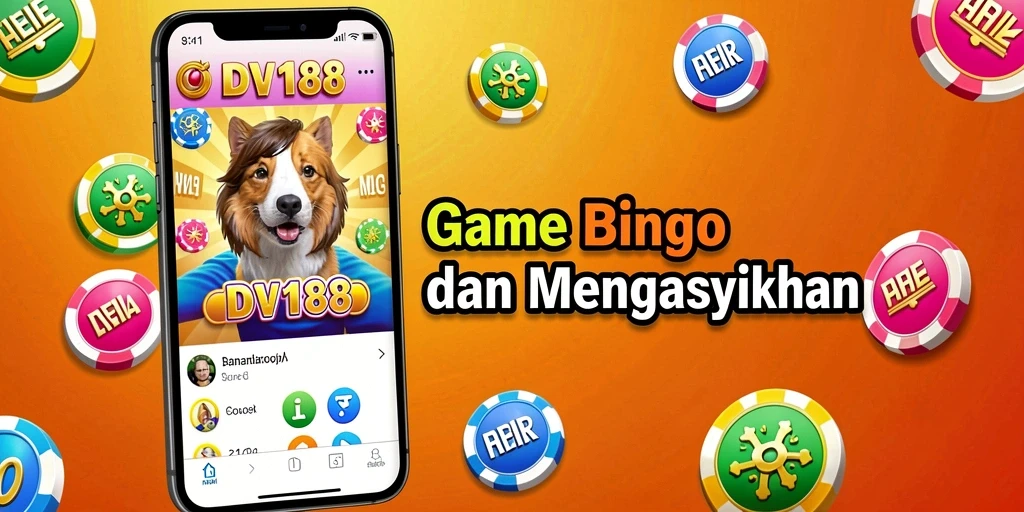 Tampilan menarik gameplay Bingo di DV188 dengan berbagai pilihan kartu.