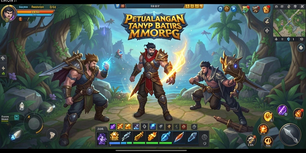 Gameplay seru di dunia penuh petualangan EMON77.