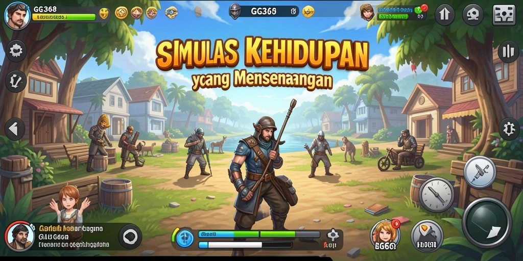 Tampilan gameplay GG368 yang menarik dan interaktif.