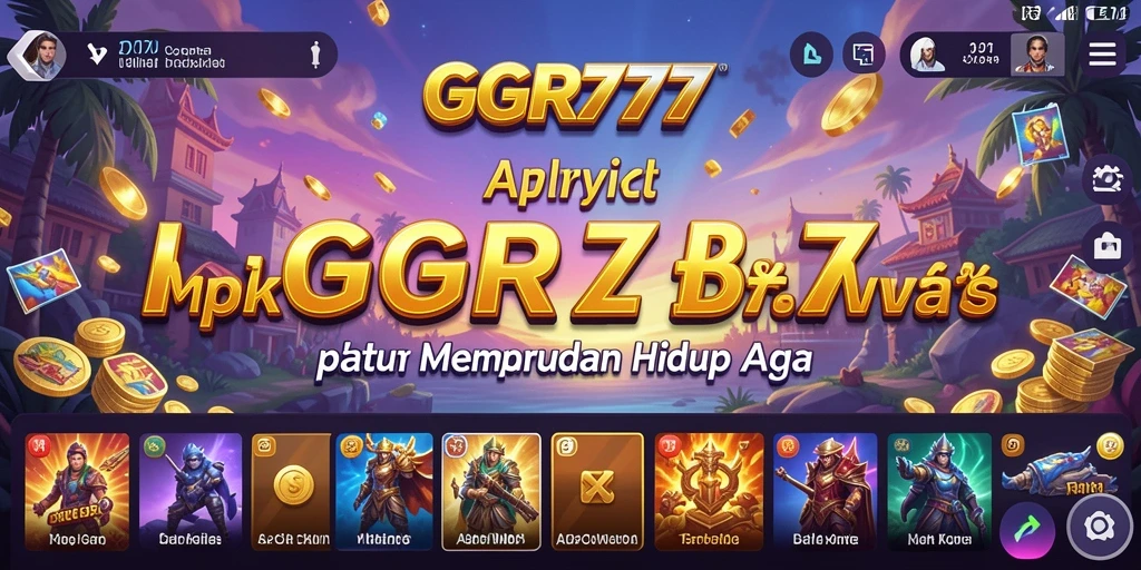 Tampilan menarik dari aplikasi GGR777 yang membantu mengatur tugas dan pengingat.