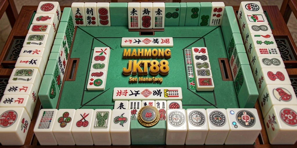 Tampilan gameplay seru di JKT88 dengan level Mahjong yang menantang.