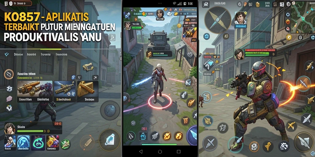 Screenshot KO857 menampilkan fitur pengingat dan to-do list yang intuitif.