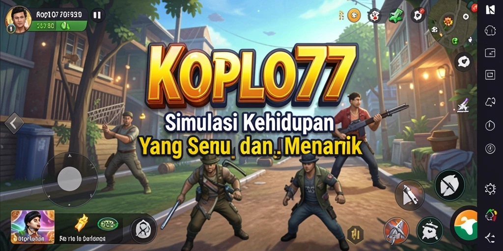 Screenshot KOPLO77 menampilkan gameplay simulasi yang menarik dan interaktif.
