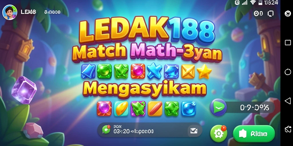 Tampilan gameplay menarik dari LEDAK188 yang seru.