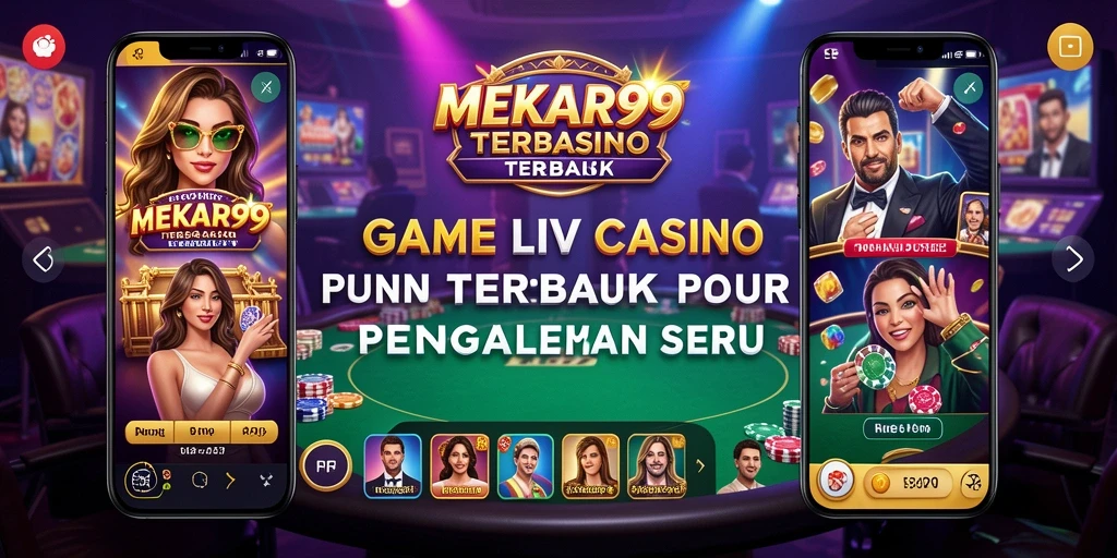 Gameplay mendebarkan di MEKAR99 dengan dealer langsung.