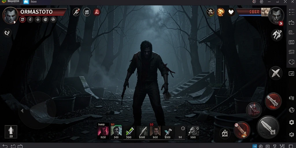 Gameplay ORMASTOTO yang menegangkan dan penuh dengan ketakutan.