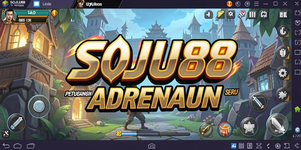 Tampilan gameplay SOJU88 yang memukau di dunia petualangan.